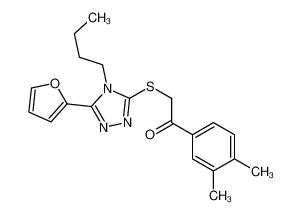 606111-39-1 structure, C20H23N3O2S