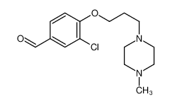 919088-10-1 3-chloro-4-[3-(4-methylpiperazin-1-yl)propoxy]benzaldehyde