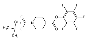 294885-28-2 structure, C17H18F5NO4