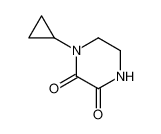 1-cyclopropylpiperazine-2,3-dione 120436-04-6