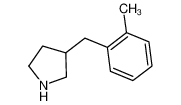 3-[(2-甲苯基)甲基]吡咯烷