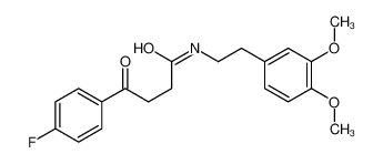 56743-01-2 structure, C20H22FNO4