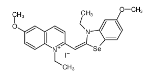 50378-83-1 structure, C23H25IN2O2Se