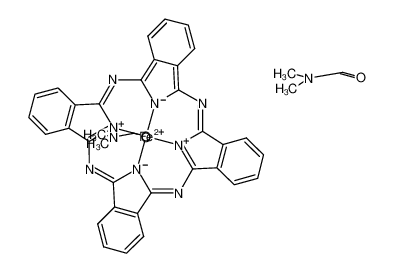 74325-91-0 structure, C39H30FeN10O3++