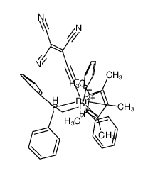 1112299-03-2 structure, C43H43N3P2Ru