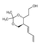 315716-32-6 2-{(1R,6S)-6-[(1E)-1,3-butadienyl]-3,3-dimethyl-2,4-dioxacyclohexyl}ethanol