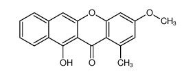 11-hydroxy-3-methoxy-1-methylbenzo[b]xanthen-12-one 89140-93-2