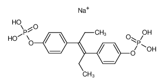 4,4'-Stilbenediol, .α.,.α.'-diethyl-, diphosphate, disodium salt 5965-09-3