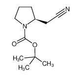 tert-butyl (2S)-2-(cyanomethyl)pyrrolidine-1-carboxylate 142253-50-7