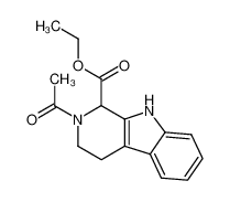 76907-13-6 2-acetyl-1,2,3,4-tetrahydro-β-carboline-1-carboxylic acid ethyl ester