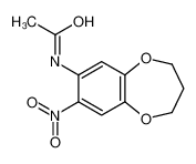 7-Acetamido-8-nitro-3,4-Dihydro-2H-1,5-benzodioxepine 81864-61-1