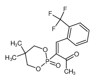 115578-88-6 structure, C16H18F3O4P