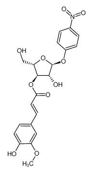 p-nitrophenyl 3-O-feruloyl-α-L-arabinofuranoside