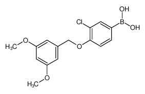 849062-24-4 structure, C15H16BClO5