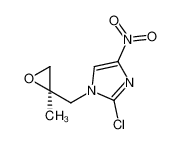 2-chloro-1-[[(2R)-2-methyloxiran-2-yl]methyl]-4-nitroimidazole