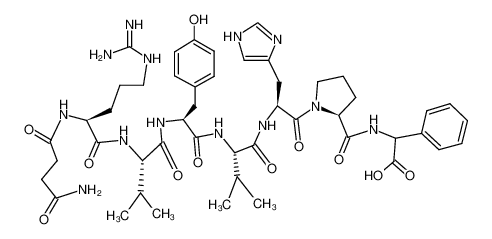 60173-73-1 structure, C48H67N13O11