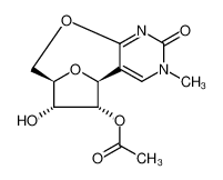 97416-32-5 2'-O-acetyl-4,5'-anhydro-1-methyl-ψ-uridine