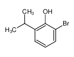 129976-32-5 1-bromo-3-isopropyl-2-hydroxybenzene