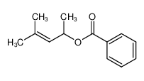 146513-17-9 spectrum, 4-methylpent-3-en-2-yl benzoate