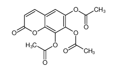 114371-81-2 spectrum, (7,8-diacetyloxy-2-oxochromen-6-yl) acetate