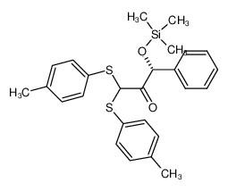 130718-66-0 spectrum, (R)-3-phenyl-1,1-bis(p-tolylthio)-3-(trimethylsilyloxy)propan-2-one