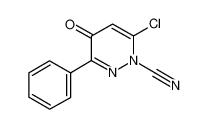 6-氯-4-氧代-3-苯基-1(4h)-吡嗪甲腈