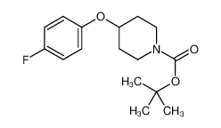 333954-85-1 tert-butyl 4-(4-fluorophenoxy)piperidine-1-carboxylate