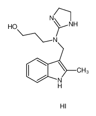 77587-73-6 structure, C16H23IN4O