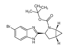 1208008-35-8 tert-butyl (1R,3S,5R)-3-(5-bromo-1H-benzo[d]imidazol-2-yl)-2-azabicyclo[3.1.0]hexane-2-carboxylate