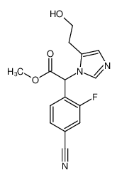 1472004-27-5 spectrum, methyl 2-(4-cyano-2-fluorophenyl)-2-(5-(2-hydroxyethyl)-1H-imidazol-1-yl)acetate