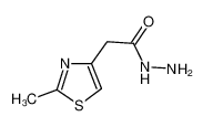 2-(2-methyl-1,3-thiazol-4-yl)acetohydrazide 496057-29-5