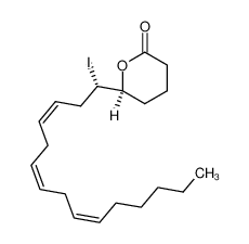 73279-36-4 (S)-6-((S,3Z,6Z,9Z)-1-iodopentadeca-3,6,9-trien-1-yl)tetrahydro-2H-pyran-2-one