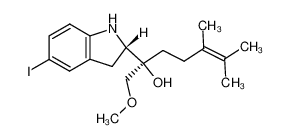 586390-85-4 spectrum, (2R)-2-[(2S)-2,3-dihydro-5-iodo-1H-indol-2-yl]-1-methoxy-5,6-dimethylhept-5-en-2-ol