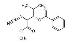 220805-67-4 (2R,3S)-2-azo-4-methyl-3-benzoyloxypentanoic acid methyl ester