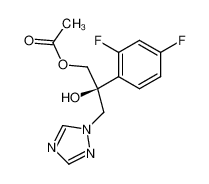 159553-75-0 (S)-2-(2,4-difluorophenyl)-2-hydroxy-3-(1H-1,2,4-triazol-1-yl)propyl acetate