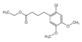 854433-10-6 structure, C14H19ClO4