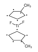 38498-31-6 structure, C12H14F2Ti