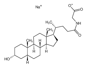 GLYCOLITHOCHOLIC ACID, SODIUM SALT 24404-83-9