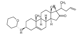 72727-13-0 (3S,8S,9S,10R,13S,14S,17R)-10,13-dimethyl-17-((R)-pent-4-en-2-yl)-3-((tetrahydro-2H-pyran-2-yl)oxy)-1,2,3,4,7,8,9,10,11,12,13,14,15,17-tetradecahydro-16H-cyclopenta[a]phenanthren-16-one