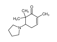 85219-18-7 spectrum, 2,6,6-trimethyl-5-pyrrolidino-cyclohex-2-enone