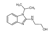 2-[(1-异丙基-1H-苯并咪唑-2-基)氨基]乙醇