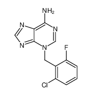 3-[(2-chloro-6-fluorophenyl)methyl]purin-6-amine 68220-23-5