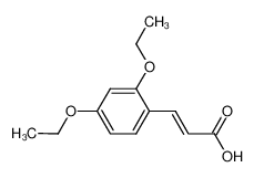 (2E)-3-(2,4-二乙氧基苯基)丙烯酸