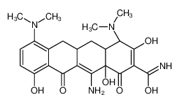 (4S,4aS,5aR,12aS)-12-amino-4,7-bis(dimethylamino)-1,10,12a-trihydroxy-3,11-dioxo-4a,5,5a,6-tetrahydro-4H-tetracene-2-carboxamide 864073-42-7