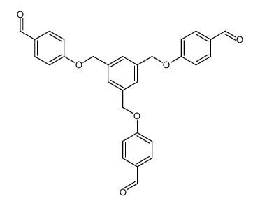 4,4',4''-((benzene-1,3,5-triyltris(methylene))tris(oxy))tribenzaldehyde 437981-33-4