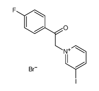 366-66-5 1-(4-fluorophenyl)-2-(3-iodopyridin-1-ium-1-yl)ethanone,bromide