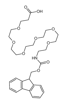 5,8,11,14,17,20-六氧杂-2-氮杂二十三碳二酸 1-(9H-芴-9-基甲基)酯