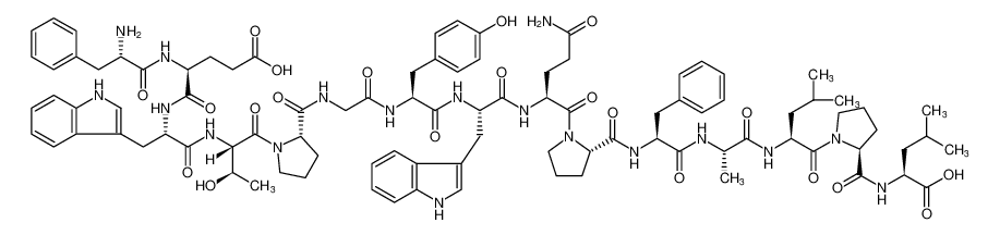 171492-13-0 structure, C95H122N18O21