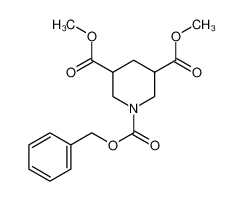 1-Benzyl 3,5-dimethyl piperidine-1,3,5-tricarboxylate