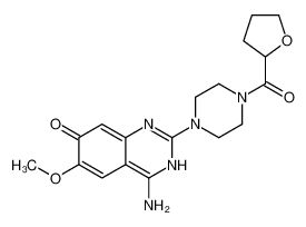 105356-90-9 structure, C18H23N5O4